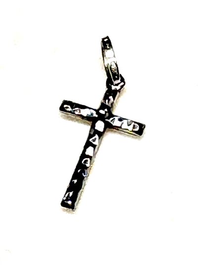 Pendente Sommer Sacro in Oro bianco CROCE DIAMANTATA OV 0,70 B - CROCE DIAMANTATA OV 0,70 B